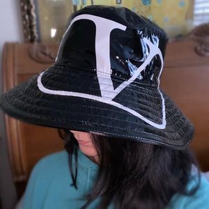 Valentino Wide Brim Bucket Hat